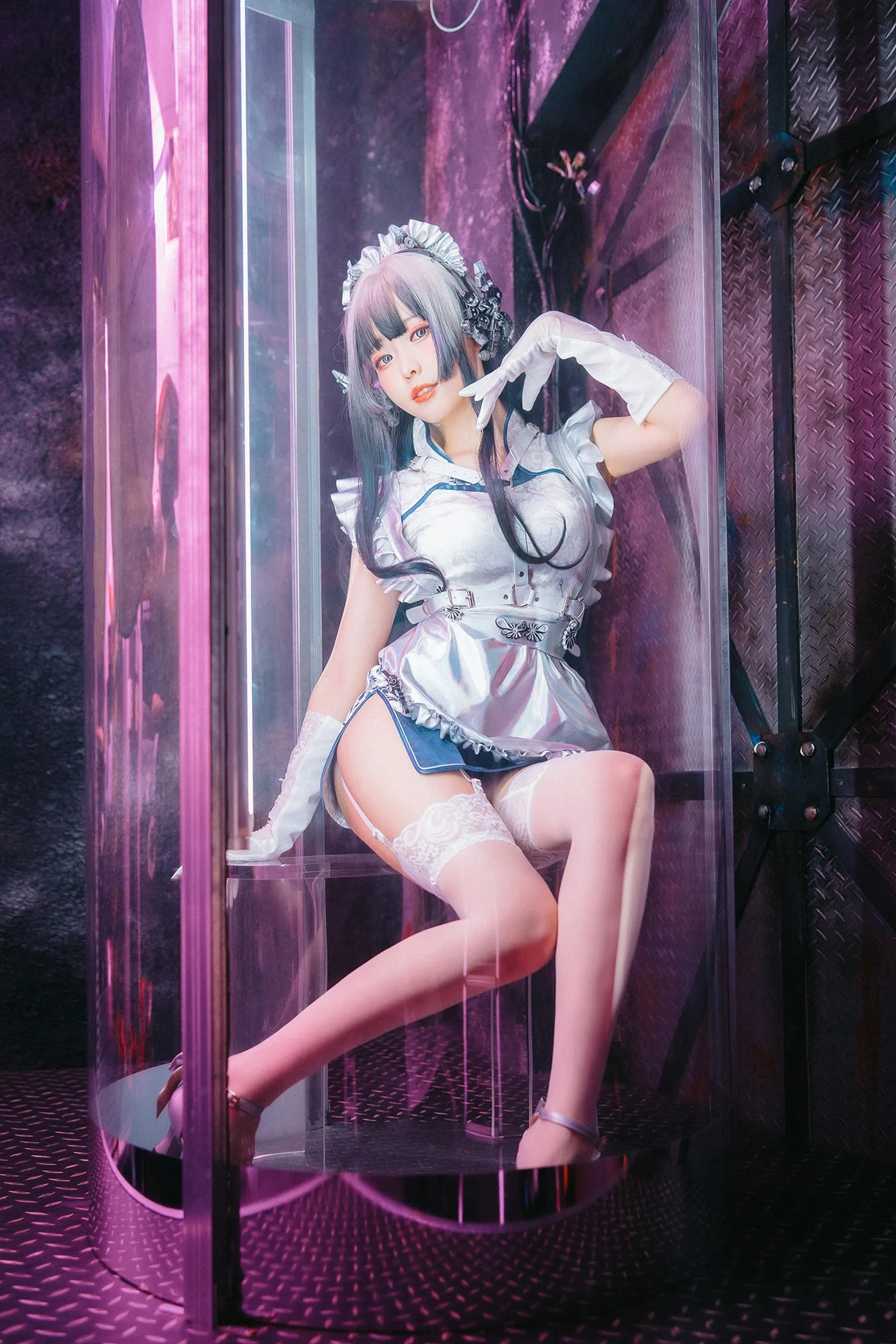 ElyEE子 – NO.118 賽博女僕 Violane青輝石 [29P]插图7